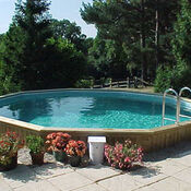 Folkpool Deep Topaz Timber Swimming Pool